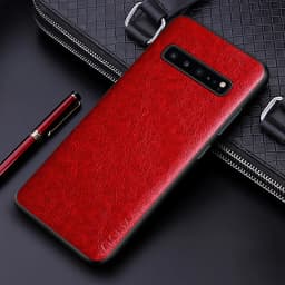 Case for Samsung Galaxy S10 Plus S10E S10 Lite 5G coque Luxury leather Business solid color cover for samsung galaxy s10 case