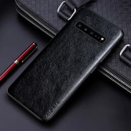 Case for Samsung Galaxy S10 Plus S10E S10 Lite 5G coque Luxury leather Business solid color cover for samsung galaxy s10 case