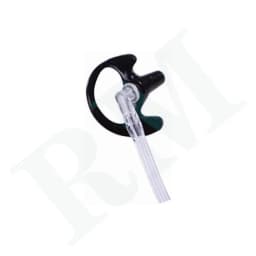 Lot 5 Pair White Silicone Earmold Earbud for Universal Walkie Talkie Radio Air Acoustic Coil Tube Earpiece Headphone S/M/L Size
