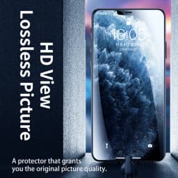 Remax Tempered Glass Film For iPhone 15 15Pro Max For iPhone 14 14Pro 13/12 Series 9H Hardness Anti-fingerfrint Non-friable