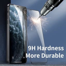 Remax Tempered Glass Film For iPhone 15 15Pro Max For iPhone 14 14Pro 13/12 Series 9H Hardness Anti-fingerfrint Non-friable