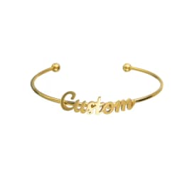 31 Styles New Stainless Steel Customized Bangle Personalized Nameplate Letter Heart Bracelet For Women Girl Jewelry Wedding Gift