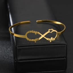 31 Styles New Stainless Steel Customized Bangle Personalized Nameplate Letter Heart Bracelet For Women Girl Jewelry Wedding Gift