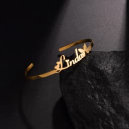 31 Styles New Stainless Steel Customized Bangle Personalized Nameplate Letter Heart Bracelet For Women Girl Jewelry Wedding Gift