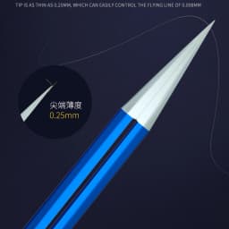 MECHANIC hollow heat-dissipating tweezers, lengthened thickened high hardness tweezers for repairing mobile phone PCB IC tweezer