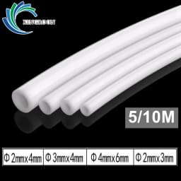 KINGROON 5M 10M PTFE Tube PiPe For V5 V6 J-head Hotend Bowden Extruder 3D Printers Parts 1.75mm 3mm Filament ID 2mm 3mm 4mm Tube