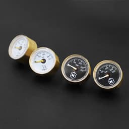 Copper M10*1 G1/8 inch 350bar Mini Air Pressure Gauge,ED black & white dial 28mm pressure gauge