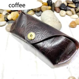 Blongk Glasses Case Waist Bag Genuine Leather Sunglasses Box Pocket Belt Pack Portable Men Women YJHd-55