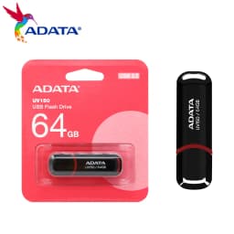 ADATA USB3.2 UV150 Pendrive Portable 128GB USB Flash Drive 64GB U Disk High Speed Pen Drive 32GB Black for Desktop PC Laptop