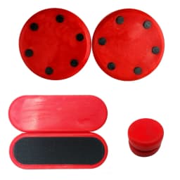 Skateboard Gloves Slider Firestones Sparks Flames for Longboard Downhill Replace Plastic POM Protective Gear Skate