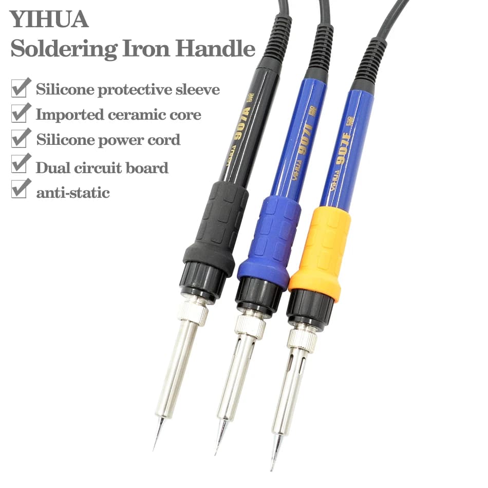 YIHUA soldering station special soldering iron, 907I 907A 907F is suitable for Yihua series soldering station 992D 995D 868D
