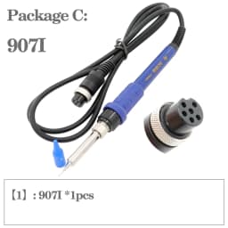YIHUA soldering station special soldering iron, 907I 907A 907F is suitable for Yihua series soldering station 992D 995D 868D