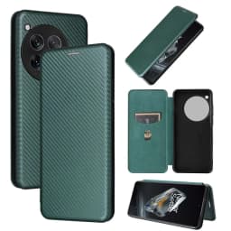 Carbon Fiber Magnetic Leather Flip Cover Case for Oneplus 13 12 12R 11R 10 9 Pro 8T 8 Pro 7T 6T Nord4 Shell Wallet Card Holder