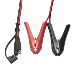 100CM 14AWG Alligator Crocodile Clip to SAE Connector Quick Release Quick Disconnect Car Solar Power Charging Extension Cable