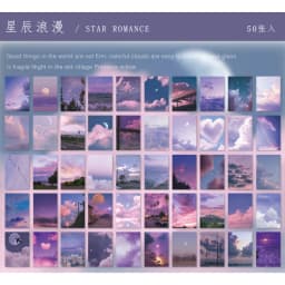 30pcs/box cute book flower stationery sticker landscape travel sticker DIY decorative glue sticker diary school supplies lomo