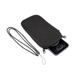 Universal Neoprene Zipper Mobile Phone Bag For iPhone 16 15 14 13 Pro Max Samsung Xiaomi Redmi Shockproof Cellphone Storage Case