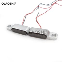 12V Scooter Motorcycle Indicators LED Turn Signal Light Handlebar Amber signal lamp Blinker Aluminum Alloy Black/Chorme