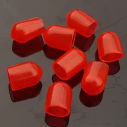 50Pcs Audio RCA Seat Dust Cap Anti-oxidation Rubber Sleeve Socket Audio Cable Plug Protective Cover
