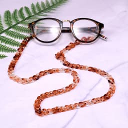 MOON GIRL 72cm Acrylic Sunglasses Chain Women Anti Slip Reading Eyewears Ribbon Clip Mask Holder Neck Strap Lanyard Dropshipping