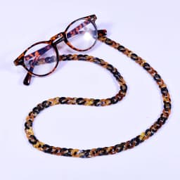 MOON GIRL 72cm Acrylic Sunglasses Chain Women Anti Slip Reading Eyewears Ribbon Clip Mask Holder Neck Strap Lanyard Dropshipping