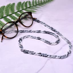 MOON GIRL 72cm Acrylic Sunglasses Chain Women Anti Slip Reading Eyewears Ribbon Clip Mask Holder Neck Strap Lanyard Dropshipping