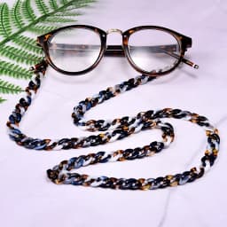 MOON GIRL 72cm Acrylic Sunglasses Chain Women Anti Slip Reading Eyewears Ribbon Clip Mask Holder Neck Strap Lanyard Dropshipping
