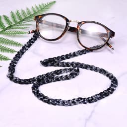 MOON GIRL 72cm Acrylic Sunglasses Chain Women Anti Slip Reading Eyewears Ribbon Clip Mask Holder Neck Strap Lanyard Dropshipping
