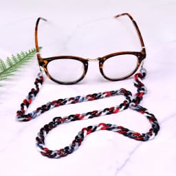 MOON GIRL 72cm Acrylic Sunglasses Chain Women Anti Slip Reading Eyewears Ribbon Clip Mask Holder Neck Strap Lanyard Dropshipping