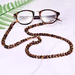 MOON GIRL 72cm Acrylic Sunglasses Chain Women Anti Slip Reading Eyewears Ribbon Clip Mask Holder Neck Strap Lanyard Dropshipping
