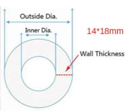 3/5/10Meters Transparent Food Grade Silicone tube 2 4 6 8 10 12 16 20mm Flexible Garden Rubber hose Aquarium Soft Tubing Pipe