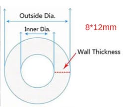 3/5/10Meters Transparent Food Grade Silicone tube 2 4 6 8 10 12 16 20mm Flexible Garden Rubber hose Aquarium Soft Tubing Pipe
