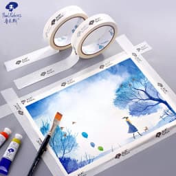 Paul Rubens 2.5cm *20m Professional Sketch Gouache Watercolor Masking Tape Decorative Adhesive Tapes School Art Set Supplies