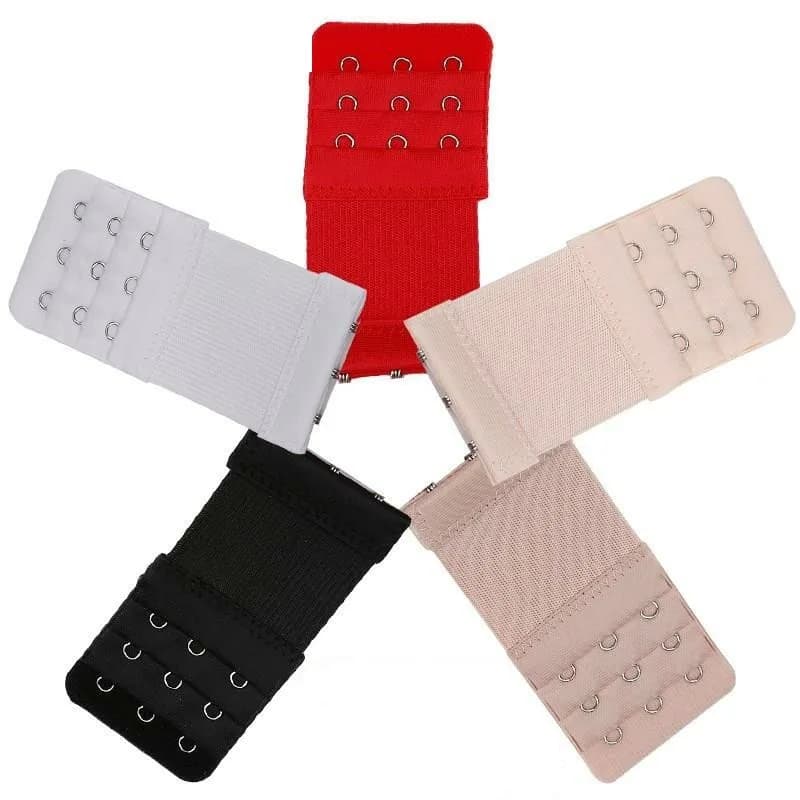 1PC Bra Extenders Strap Extension 3 Hooks 3Rows Women Intimates Lengthened Bra Hook Extenders Womens Accessoires 3 Buckles