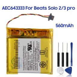Original Replacement Battery For Beats Studio 2.0 3.0 Studio 2 3 Solo Pro AEC353535 AEC643333 Genuine Battery