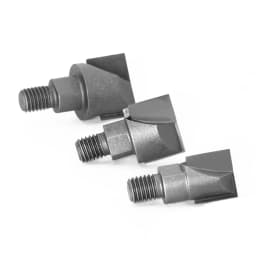 1pcs 10MM Shank CNC Cleaning Bottom Router Bit Woodworking Tools Two Screw Thread Cutter Lock Milling Cutter