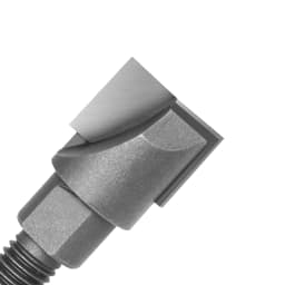 1pcs 10MM Shank CNC Cleaning Bottom Router Bit Woodworking Tools Two Screw Thread Cutter Lock Milling Cutter