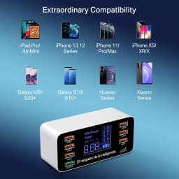 60W Quick Charge QC 3.0 4.0 USB Charger Adapter USB C Charger Phone Tablet Fast Charger For iPhone 12 Pro Xiaomi Huawei Samsung