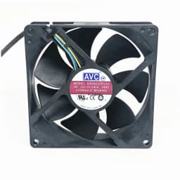 Original AVC 9025 92MM 90MM Fan 90*90*25mm 92*92*25mm Cooing fan For CPU Cooling fan DS09225R12H 12V 0.5A  with PWM 4pin