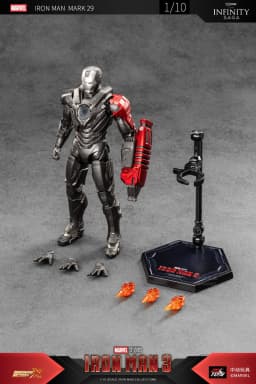 ZD Original Iron Man MK8 MK31 MK32 Piston Romeo MK10 MK19 Tiger 1/10 Armor Marvel legends Avengers Action Figure Toys Model Gift