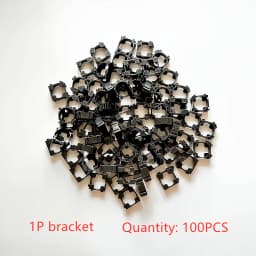 10/20/50/100PCS 18650 Battery Holder Safety Anti Vibration Holder Bracket Li-ion Cell Holder Cylindrical Plastic Case