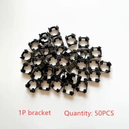 10/20/50/100PCS 18650 Battery Holder Safety Anti Vibration Holder Bracket Li-ion Cell Holder Cylindrical Plastic Case