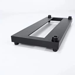 Guitar Effect Pedal Board Guitar Pedalboard Aluminum Alloy Pedalboard 15×4.9 Inch with Carrying Bag Effect Pedal Plate