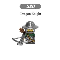 Medieval Knight Serie Figures Building Blocks Warrior Soldiers Guards Lion Heart Hospital Teutonic Knight Battle Pastor Kid Gift
