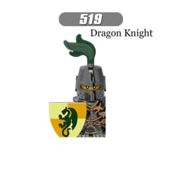 Medieval Knight Serie Figures Building Blocks Warrior Soldiers Guards Lion Heart Hospital Teutonic Knight Battle Pastor Kid Gift