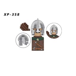Medieval Knight Serie Figures Building Blocks Warrior Soldiers Guards Lion Heart Hospital Teutonic Knight Battle Pastor Kid Gift