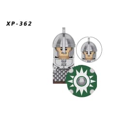 Medieval Knight Serie Figures Building Blocks Warrior Soldiers Guards Lion Heart Hospital Teutonic Knight Battle Pastor Kid Gift