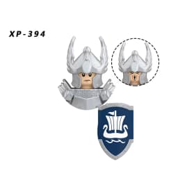 Medieval Knight Serie Figures Building Blocks Warrior Soldiers Guards Lion Heart Hospital Teutonic Knight Battle Pastor Kid Gift
