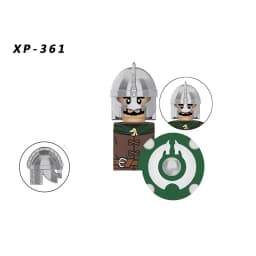 Medieval Knight Serie Figures Building Blocks Warrior Soldiers Guards Lion Heart Hospital Teutonic Knight Battle Pastor Kid Gift