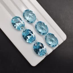 Natural Mined Light Aquamarine Unheated 12.50 Cts 12x16mm Oval Cut AAAA+ Loose Gem
