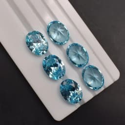 Natural Mined Light Aquamarine Unheated 12.50 Cts 12x16mm Oval Cut AAAA+ Loose Gem